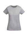 Dames T-shirt Eco Roly Breda CA6699 heather grey